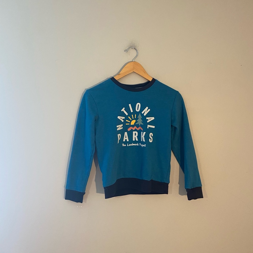 $16 ADD ON landmark project sweatshirt parks project pullover boys large zara